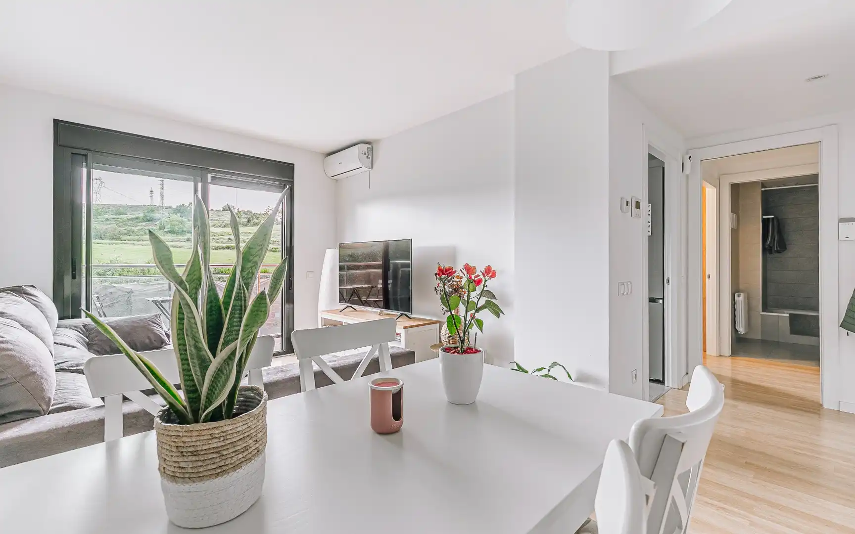 Esszimmer von Wohnung zum Verkauf in Les Masies de Roda mit Klimaanlage und Heizung