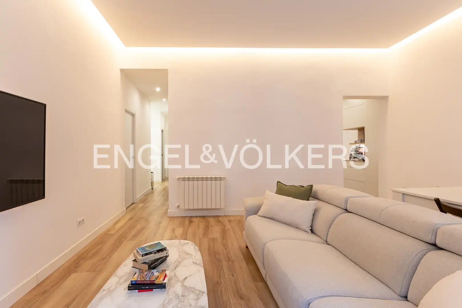 Living room of Flat for sale in Madrid  with Air Conditioner, Heating and Balcony