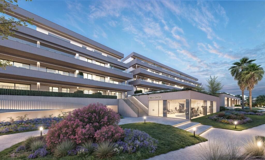 Exterior view of Apartment for sale in Estepona  with Air Conditioner, Private garden and Terrace