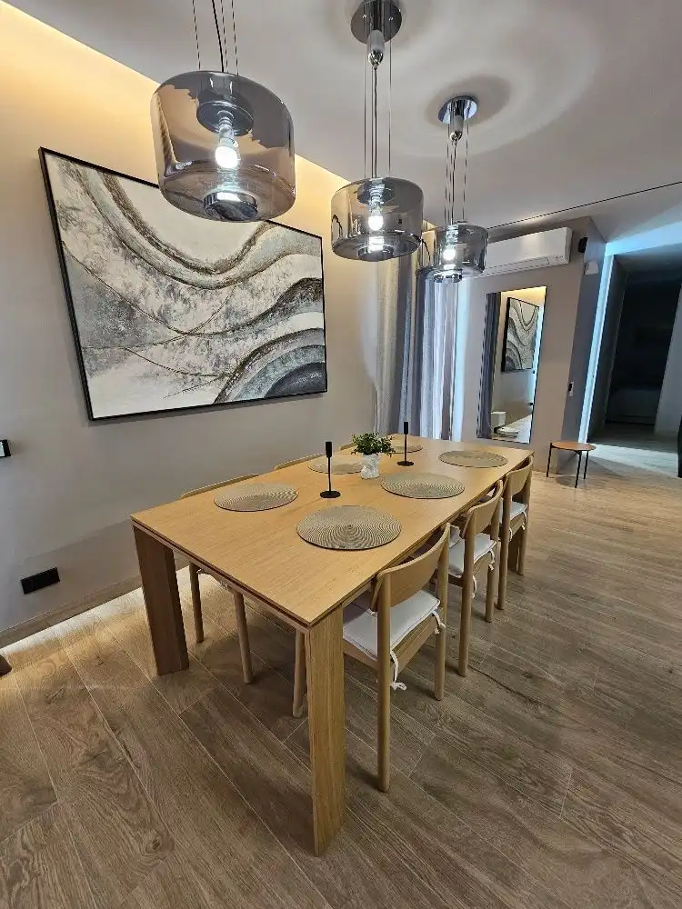 Comedor de Casa o chalet de alquiler en L'Alfàs del Pi con Aire acondicionado, Calefacción y Jardín privado