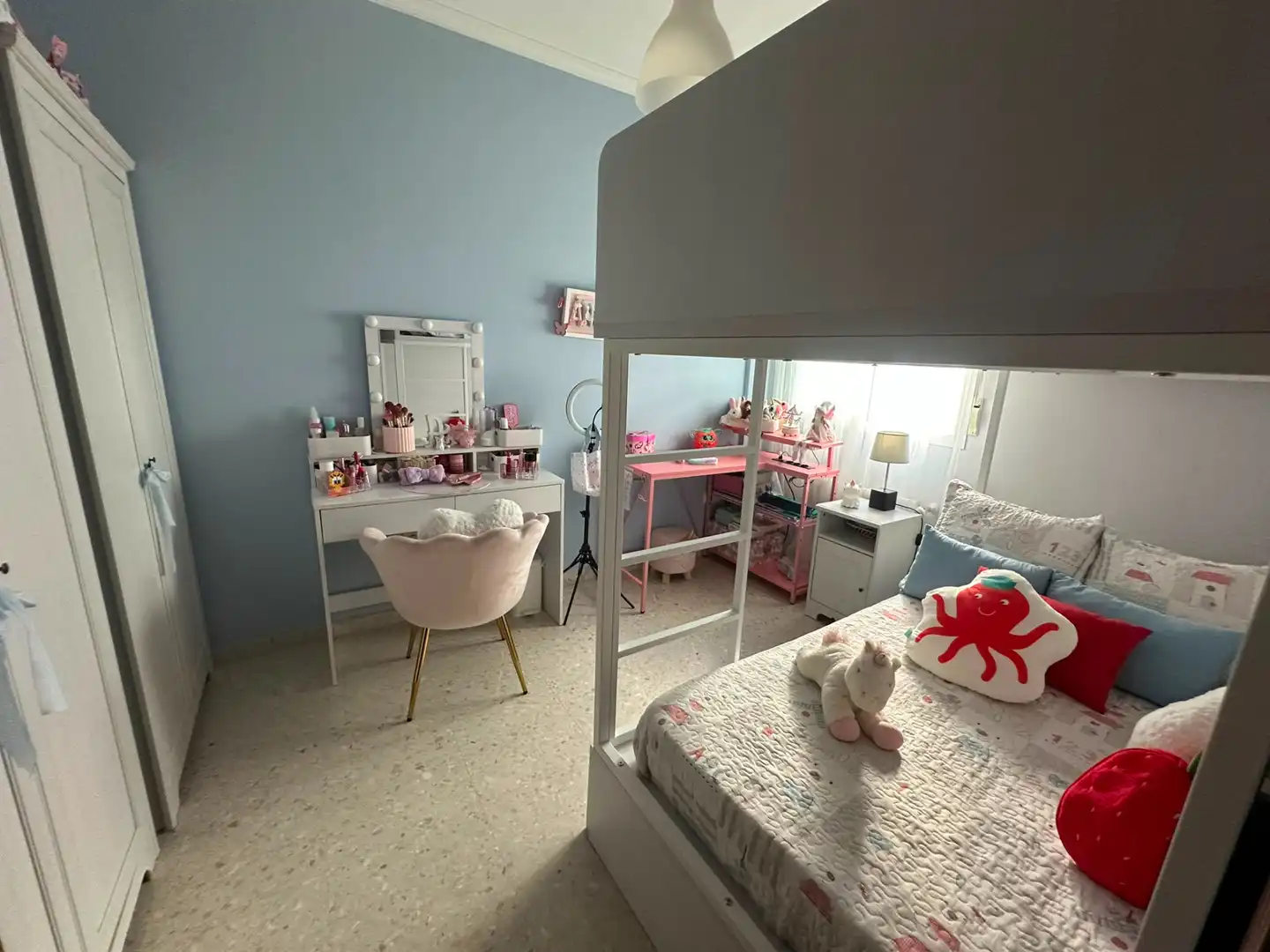 Schlafzimmer von Wohnung zum Verkauf in Don Benito mit Klimaanlage, Heizung und Balkon