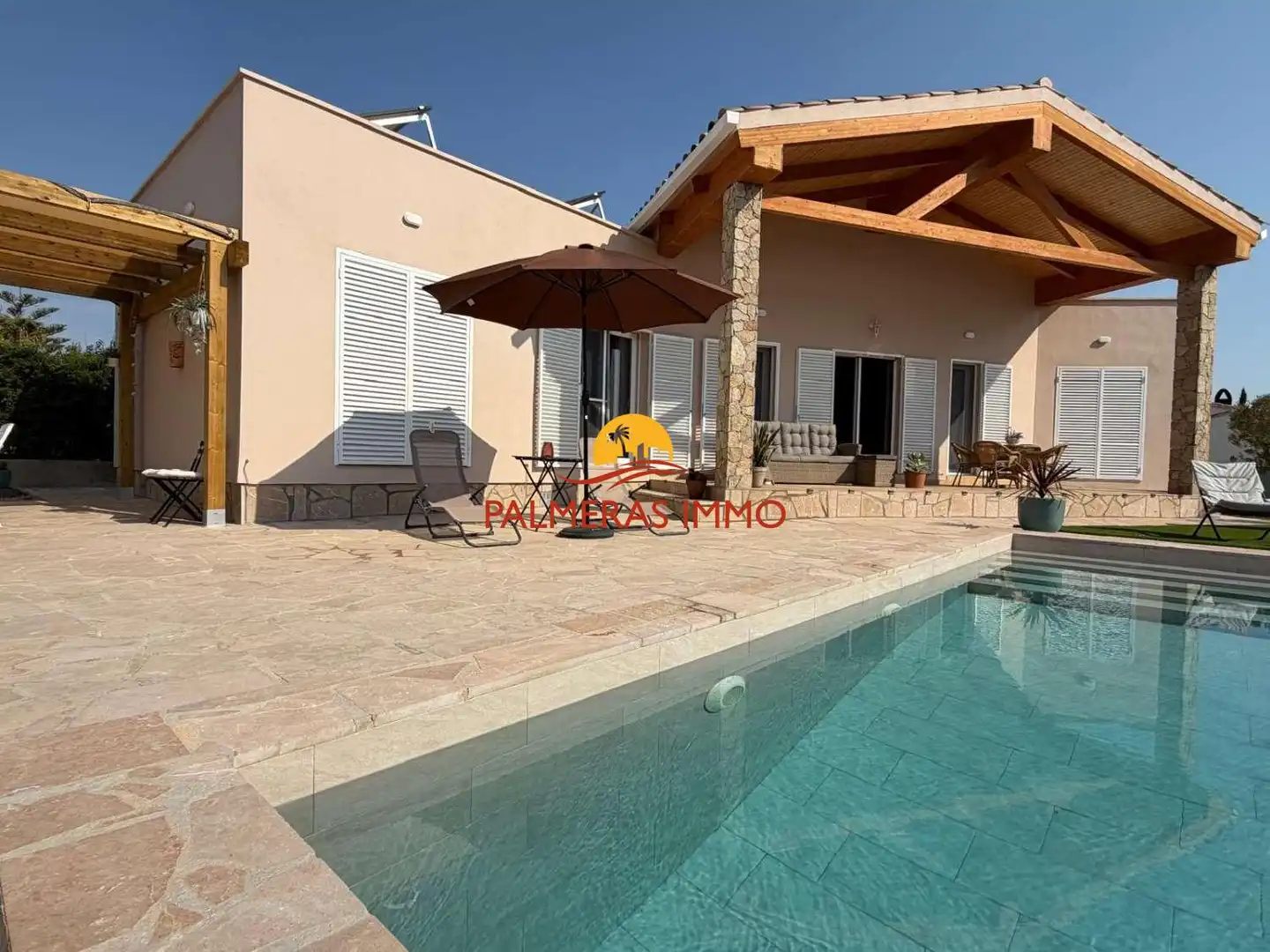 Schwimmbecken von Haus oder Chalet zum Verkauf in L'Ametlla de Mar  mit Schwimmbad