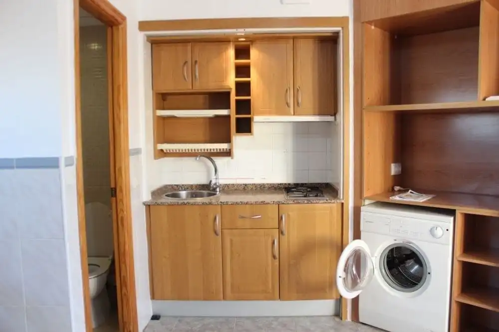 Küche von Wohnung zum Verkauf in San Javier mit Klimaanlage, Heizung und Möbliert