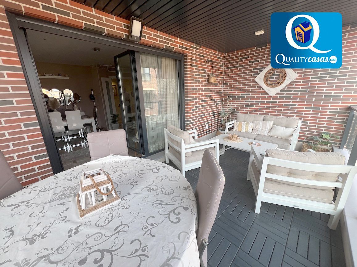 Terraza de Piso en venta en Alicante / Alacant con Aire acondicionado, Terraza y Trastero