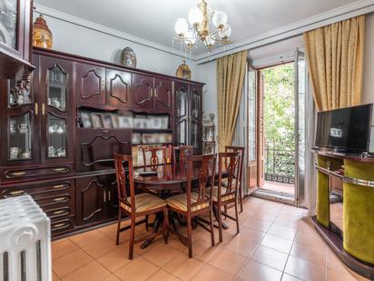 Dining room of Flat for sale in  Madrid Capital  with Heating, Storage room and Balcony
