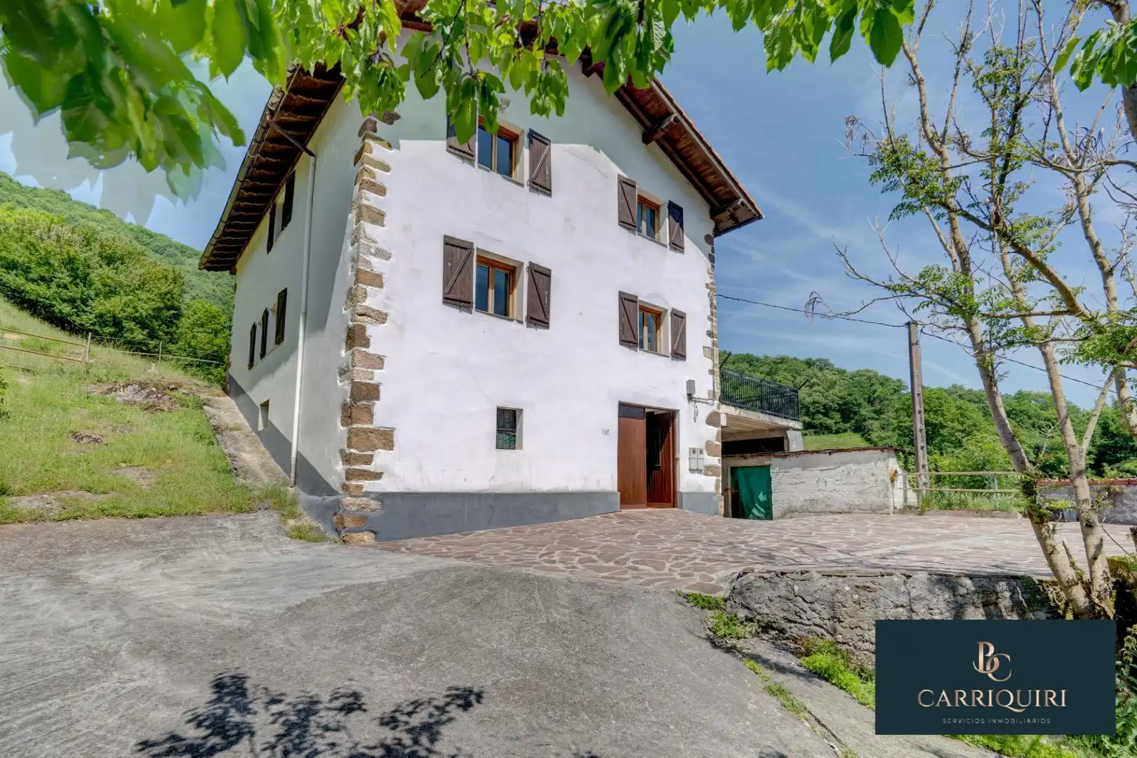 Vista exterior de Casa o xalet en venda en Oiz