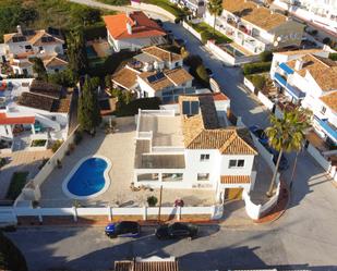 Vista exterior de Casa o xalet en venda en Mijas amb Aire condicionat, Terrassa i Traster