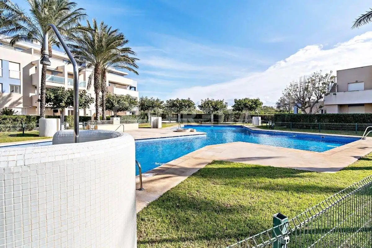 Swimming pool of Flat for sale in Roquetas de Mar  with Air Conditioner, Terrace and Furnished