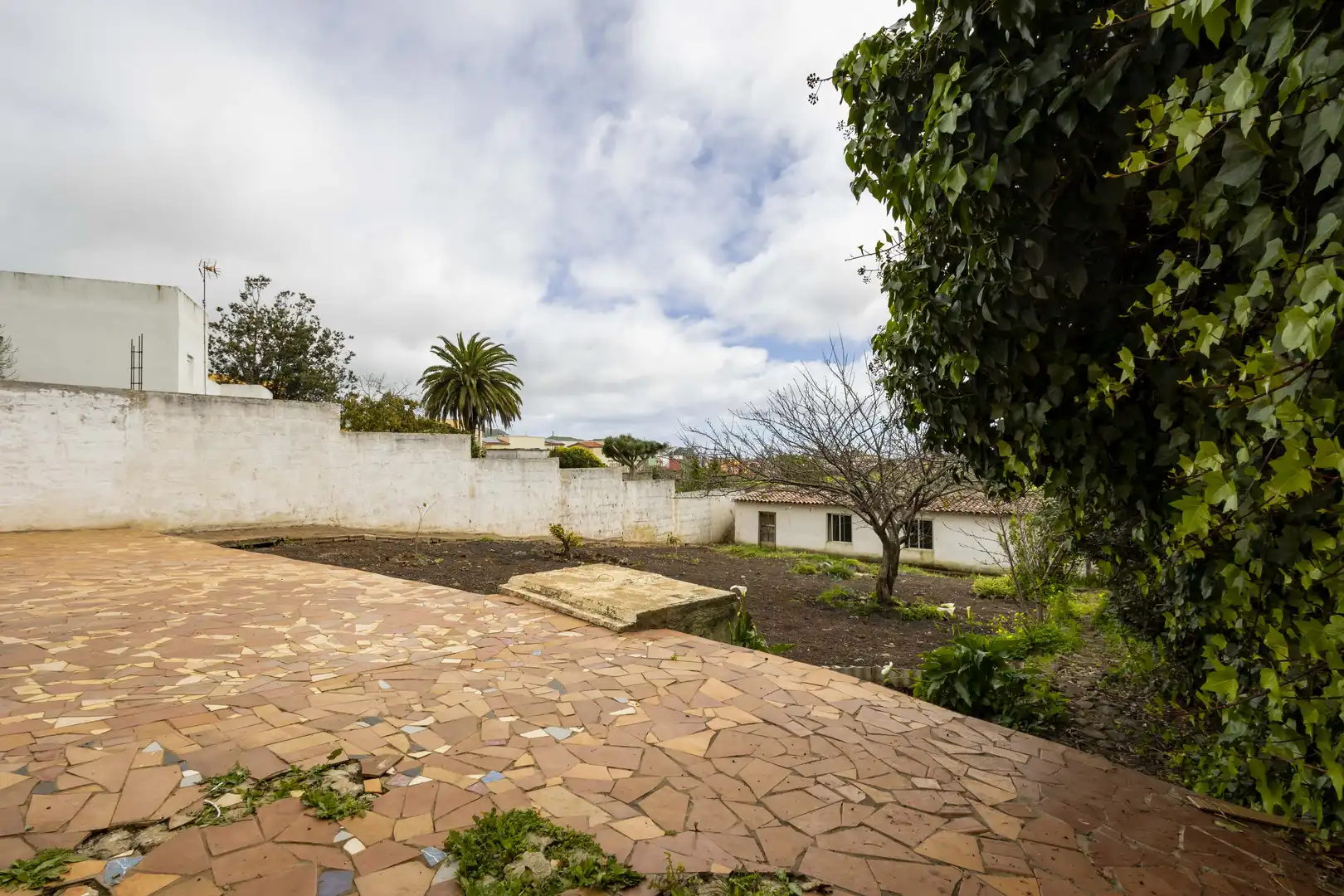Jardín de Casa adosada en venta en San Cristóbal de la Laguna con Jardín privado y Terraza