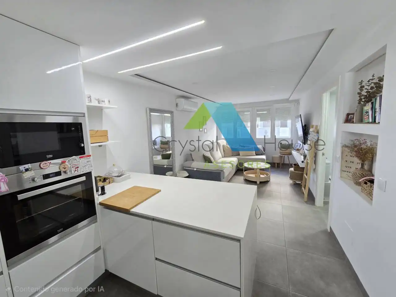 Cocina de Piso de alquiler en Málaga con Aire acondicionado, Terraza y Trastero