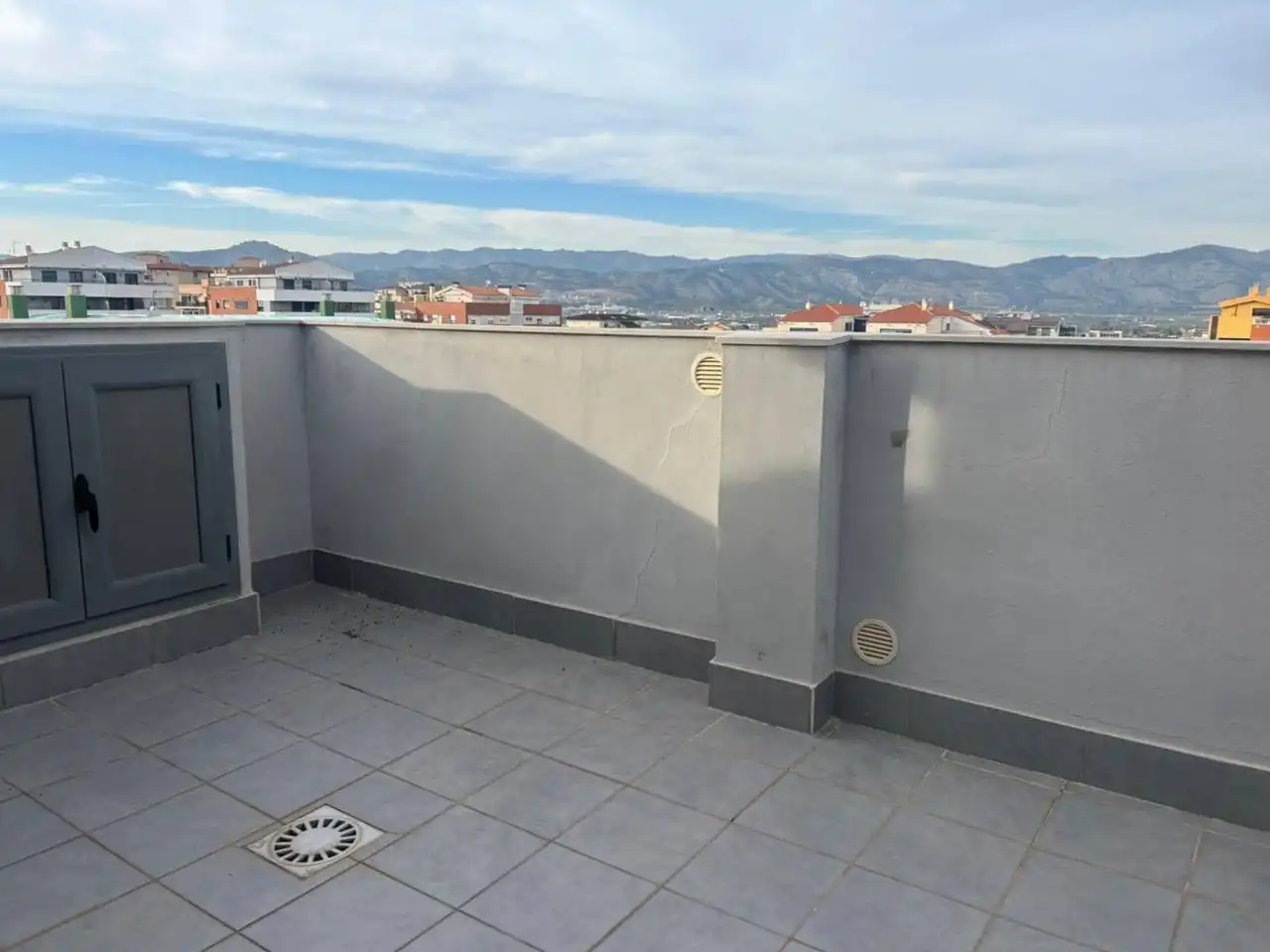 Terrasse von Dachboden zum Verkauf in Castellón de la Plana / Castelló de la Plana mit Heizung, Terrasse und Abstellraum