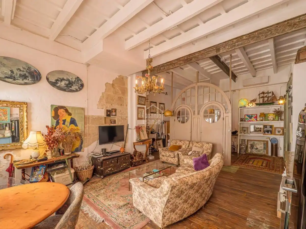 Wohnzimmer von Geschaftsraum zum Verkauf in Maó ciutat