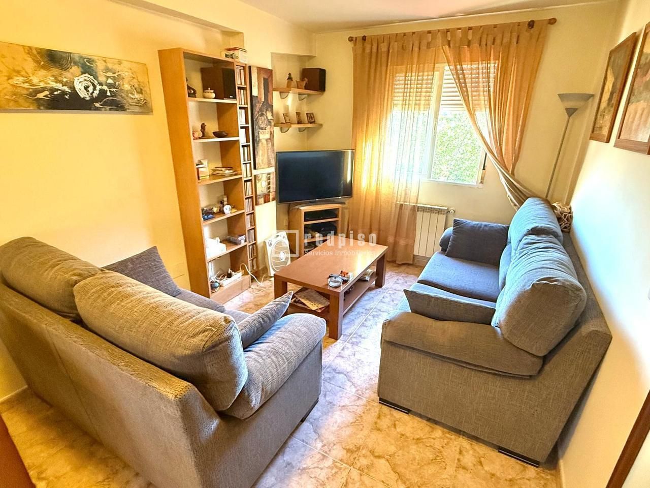 Living room of Flat for sale in  Madrid Capital  with Heating and Storage room