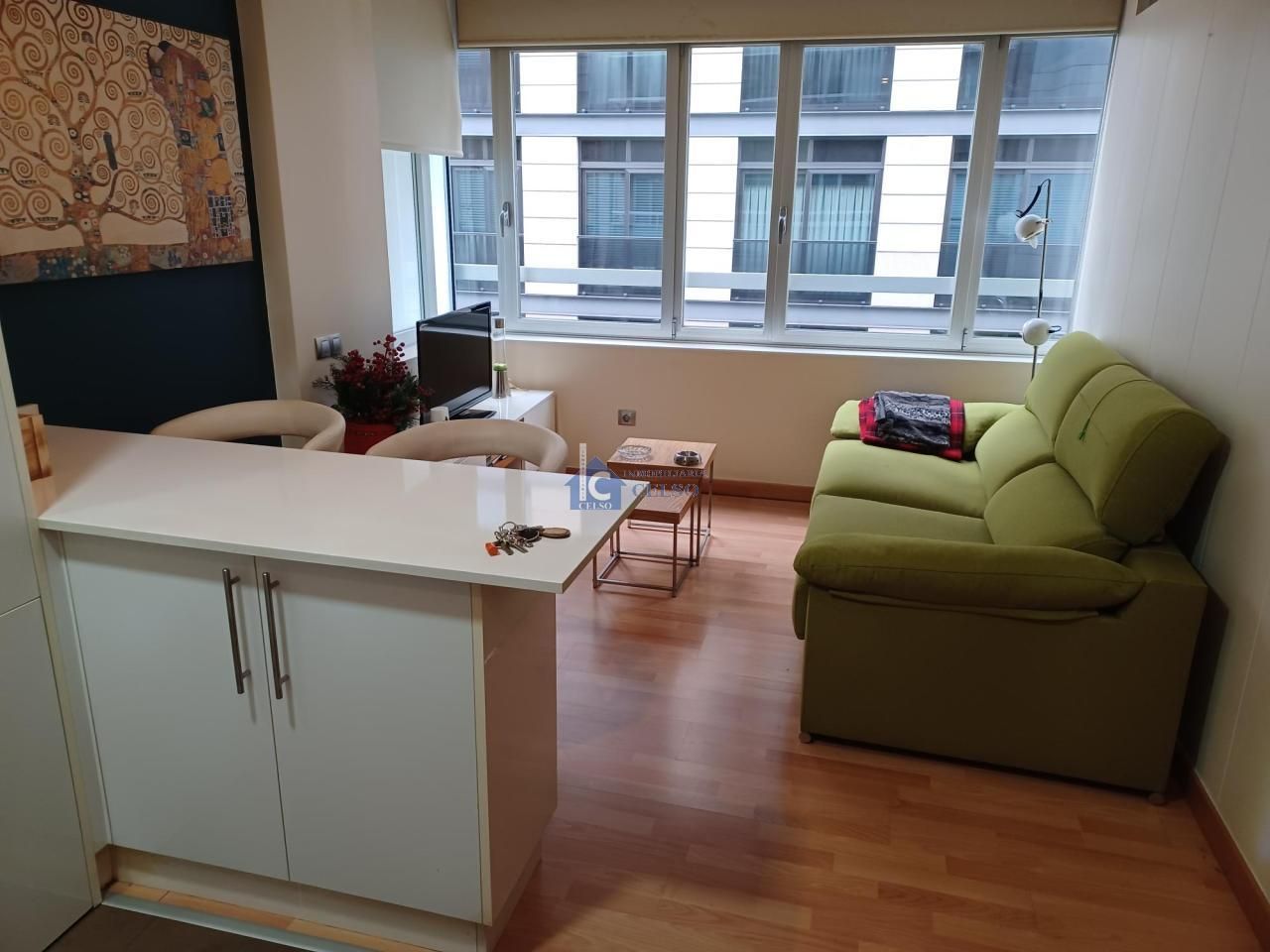 Living room of Apartment to rent in Ourense Capital   with Heating and Furnished