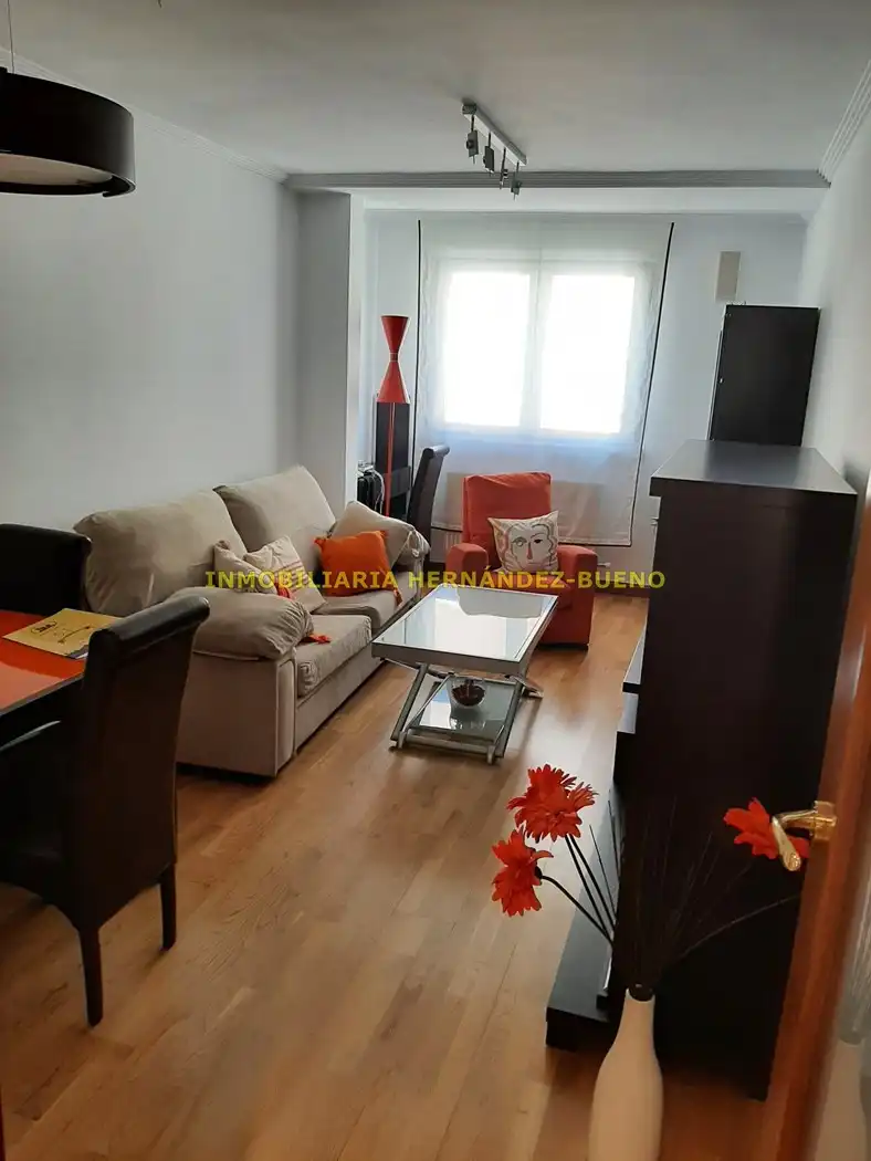 Sala d'estar de Pis de lloguer en Salamanca amb Calefacció i Moblat