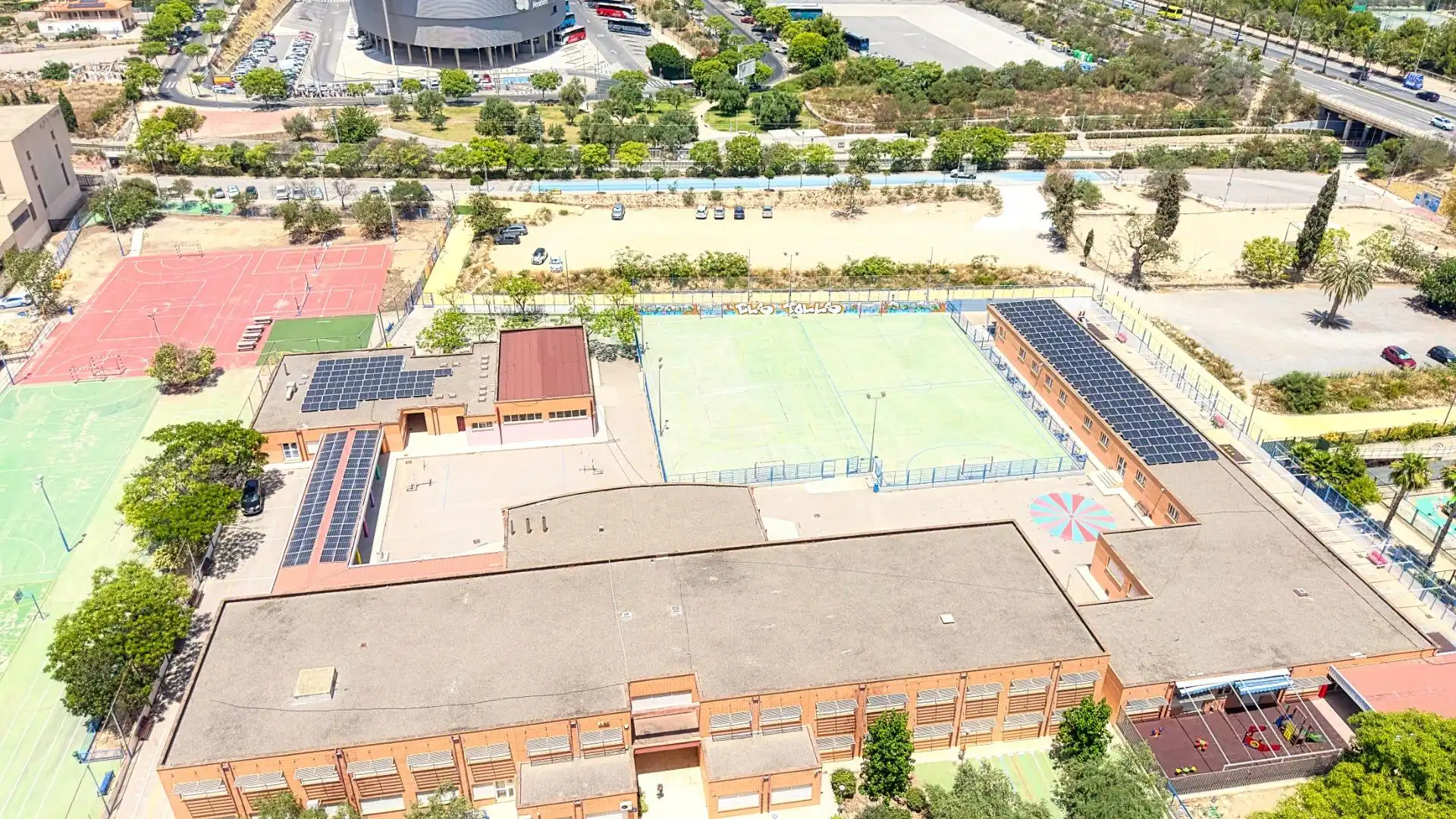Exterior view of Flat for sale in Benidorm  with Air Conditioner, Furnished and Community pool