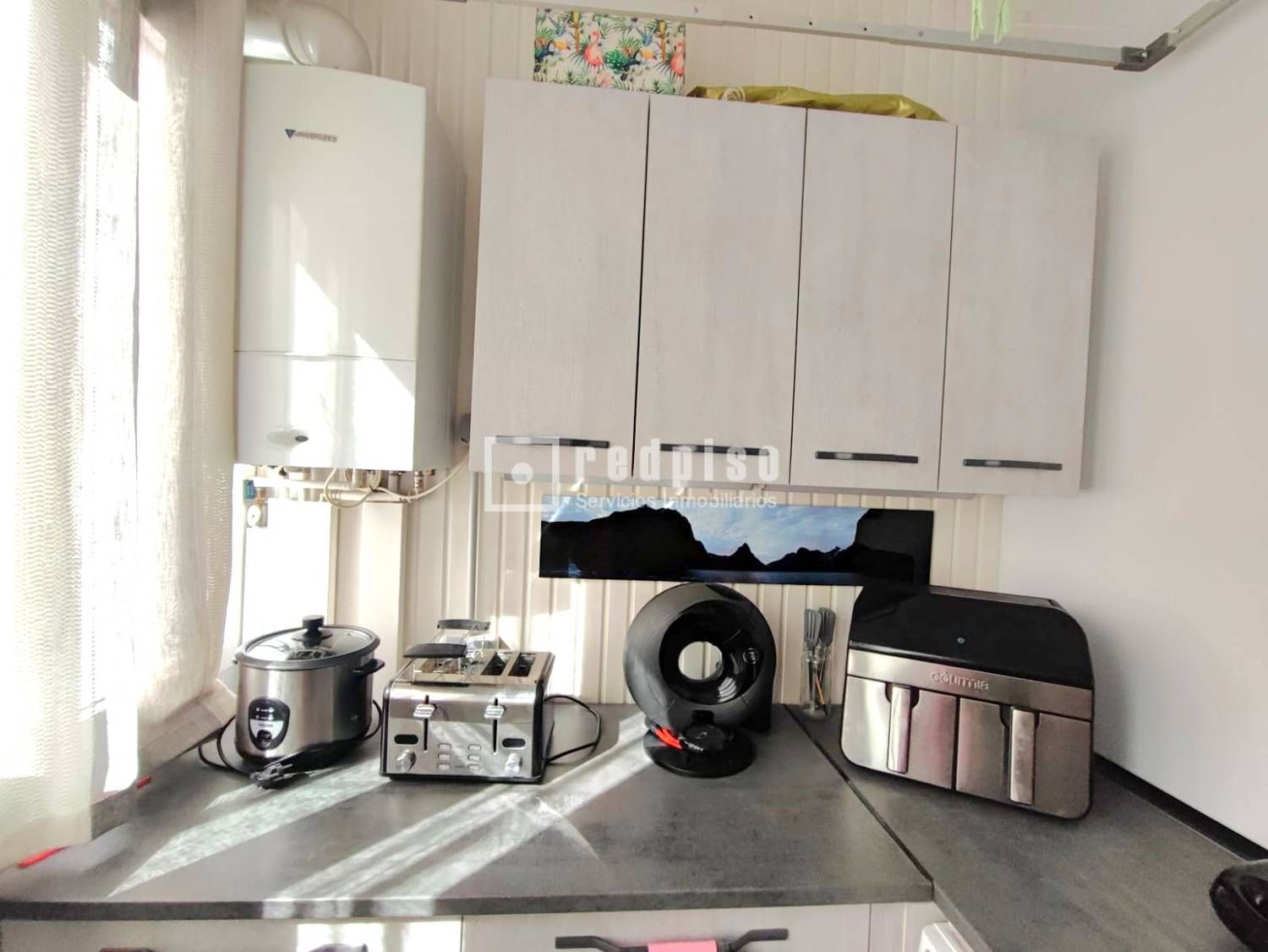 Kitchen of Flat for sale in  Madrid Capital  with Terrace