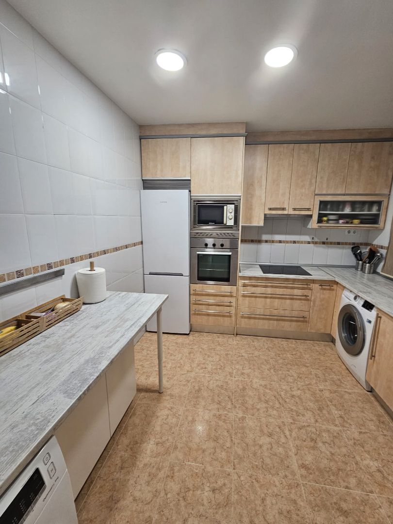 Cuina de Dúplex en venda en Numancia de la Sagra amb Parquet, Terrassa i Moblat