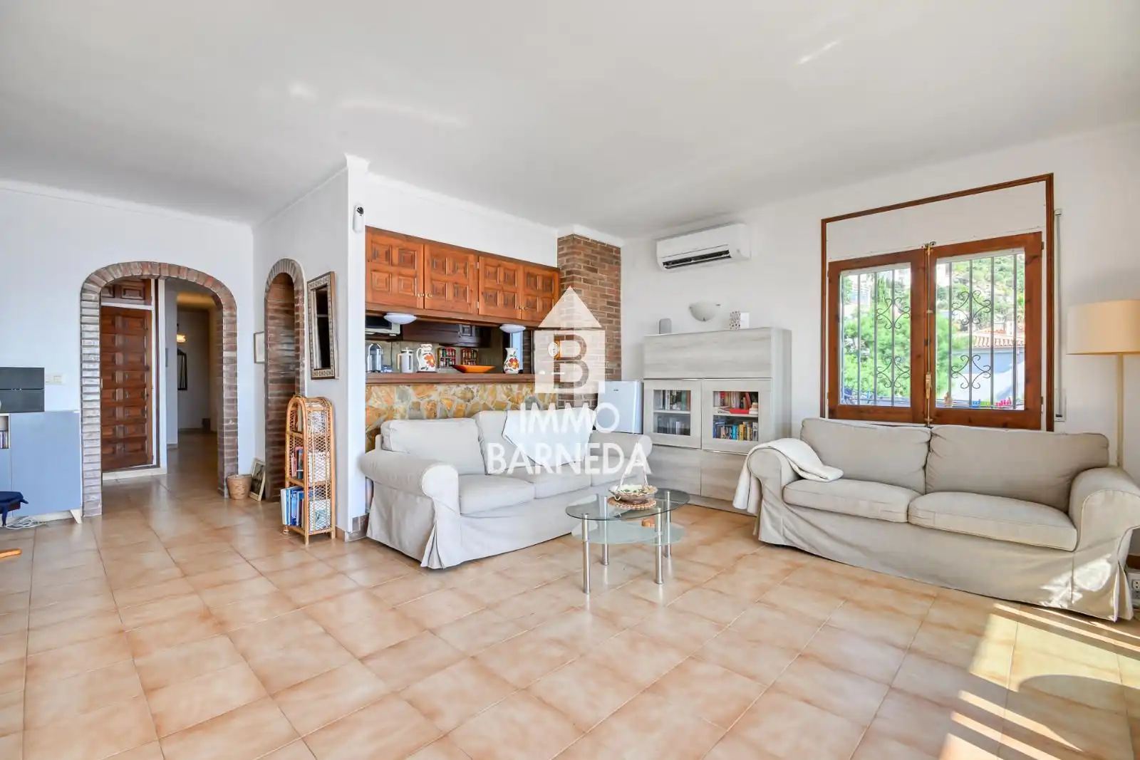 Living room of Flat for sale in Roses  with Air Conditioner, Heating and Terrace