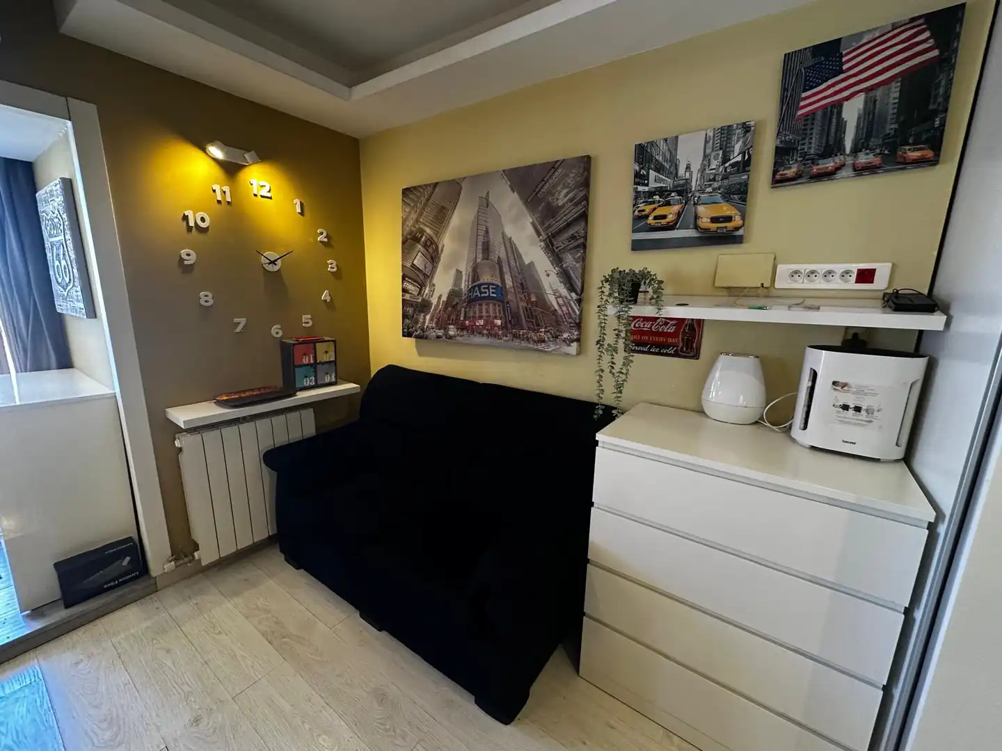 Sala de estar de Piso en venta en Barcelona con Terraza y Horno
