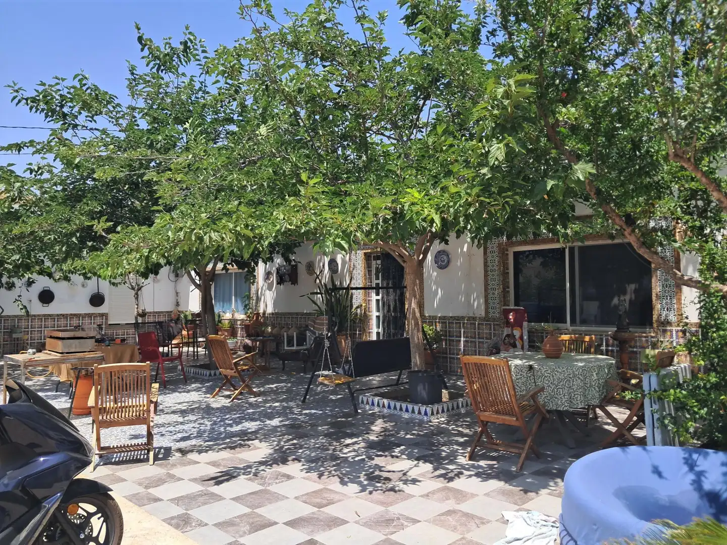 Terrasse von Country house zum Verkauf in Águilas mit Klimaanlage, Heizung und Privatgarten