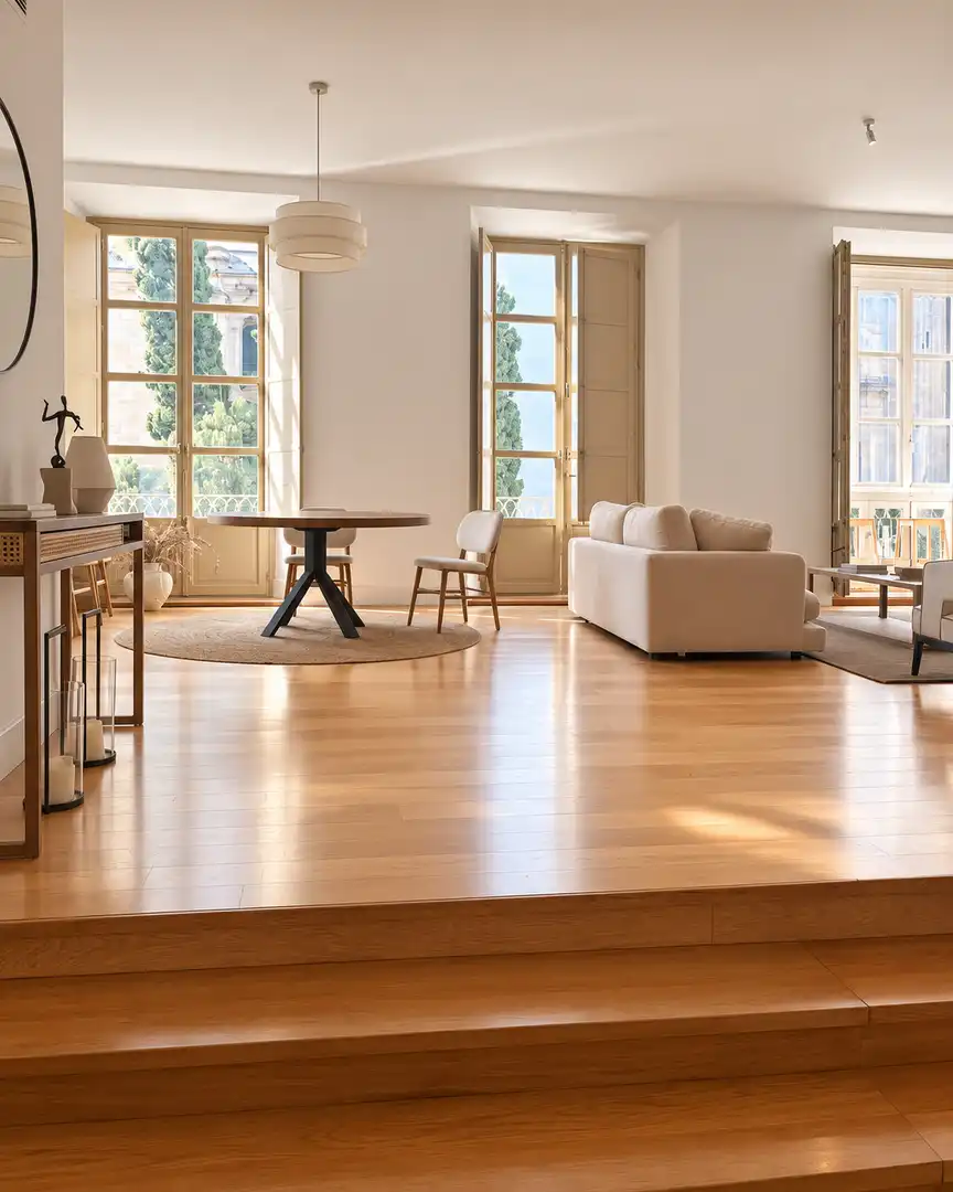 Sala de estar de Apartamento en venta en Centro