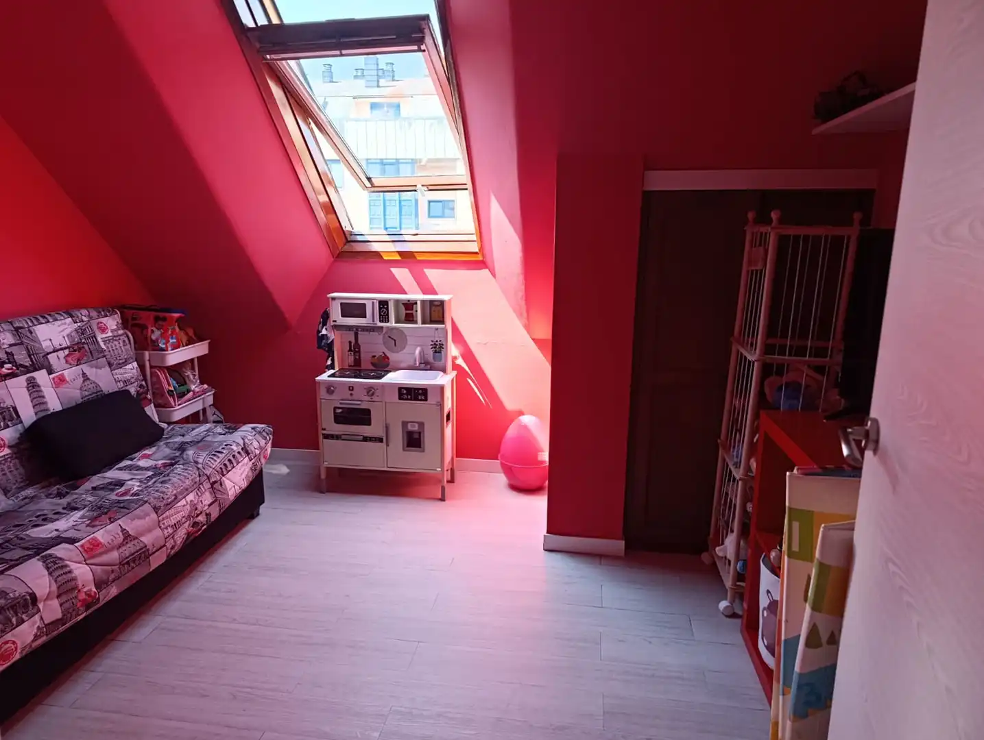 Bedroom of Flat for sale in Lugo  with Heating, Storage room and Furnished