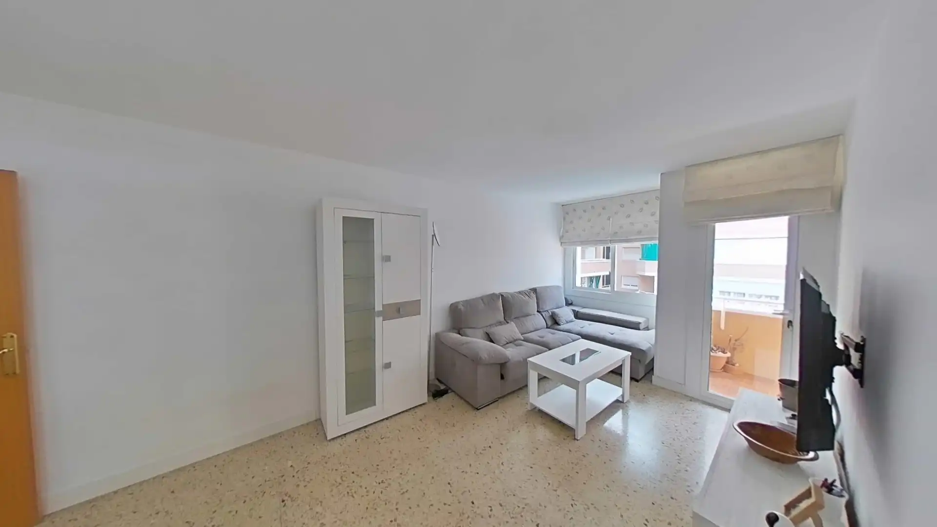 Sala de estar de Piso en venta en Pineda de Mar con Piscina y Balcón