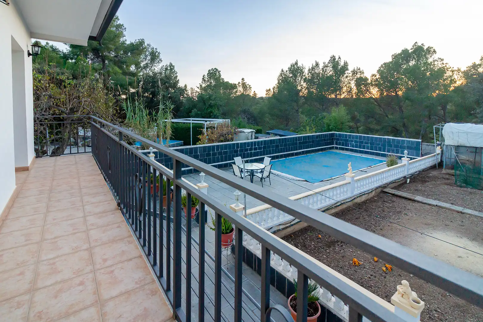Swimming pool of Houses for sale in Piera  with Heating, Private garden and Parquet flooring