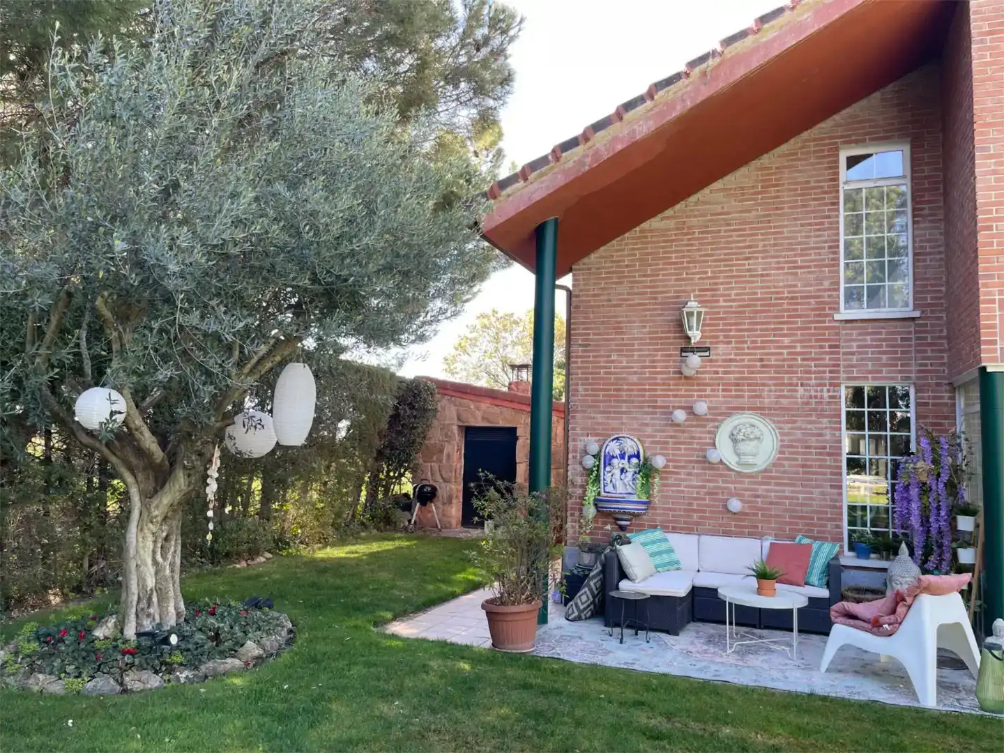 Jardí de Casa o xalet en venda en Venturada amb Aire condicionat
