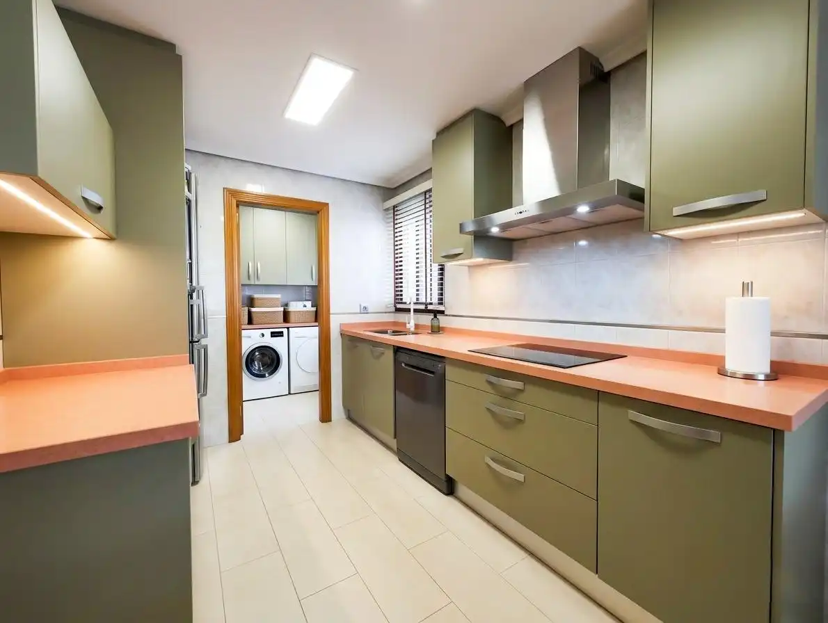 Cuina de Casa o xalet en venda en Puertollano amb Aire condicionat, Calefacció i Jardí privat