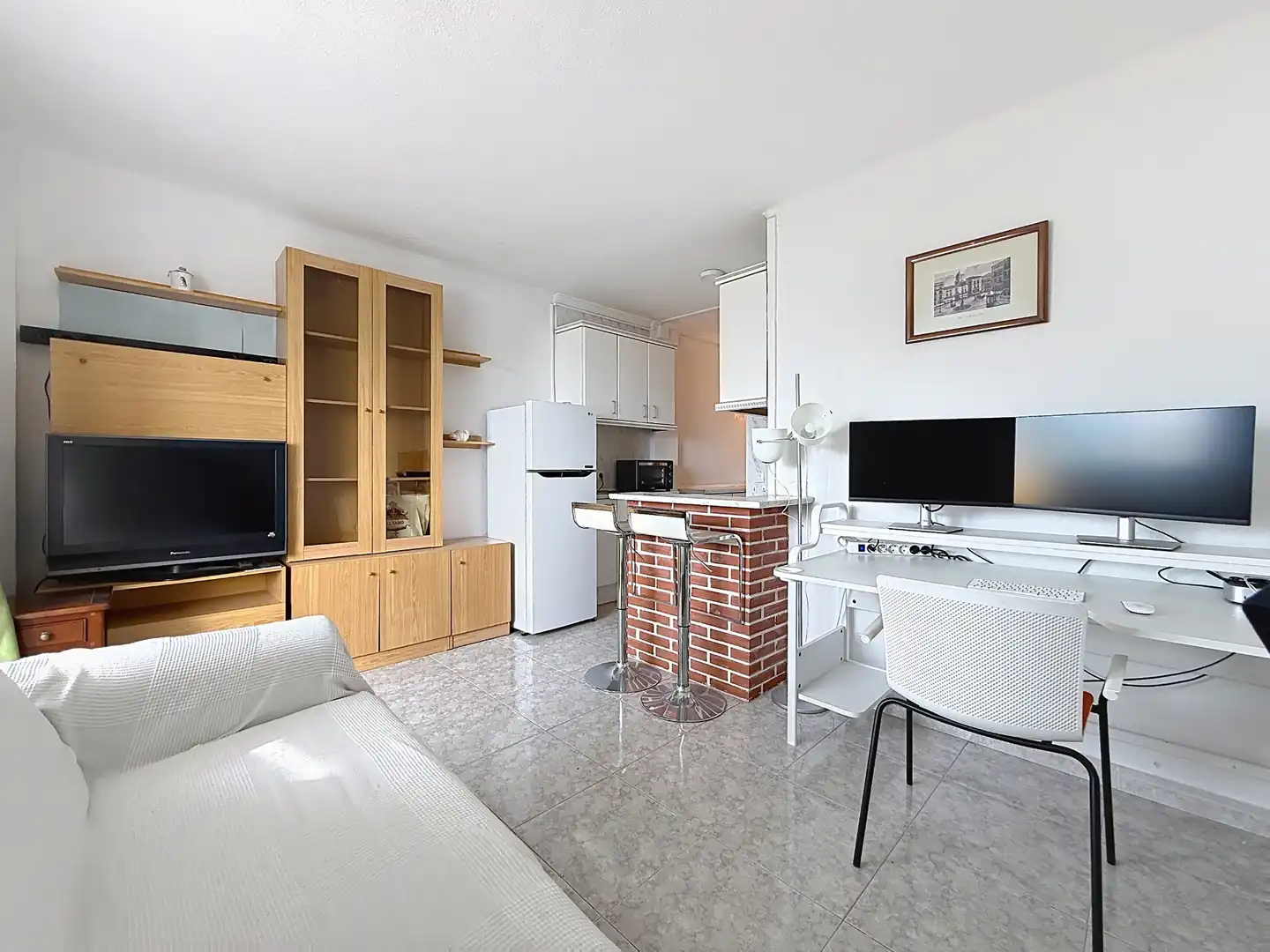 Sala de estar de Apartamento en venta en Los Álamos