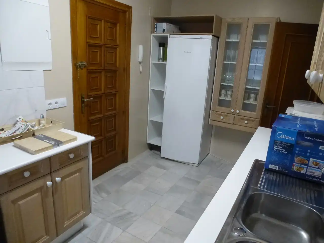 Cocina de Piso para compartir en Talavera de la Reina con Aire acondicionado, Calefacción y Parquet