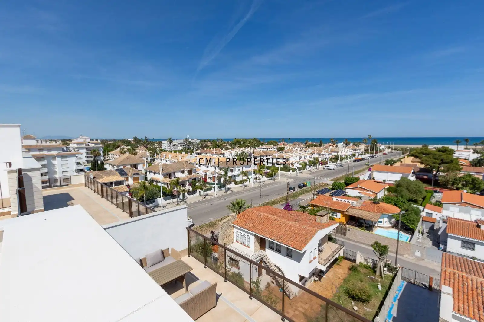 Vista exterior de Ático de alquiler en Sagunto / Sagunt con Aire acondicionado, Calefacción y Parquet