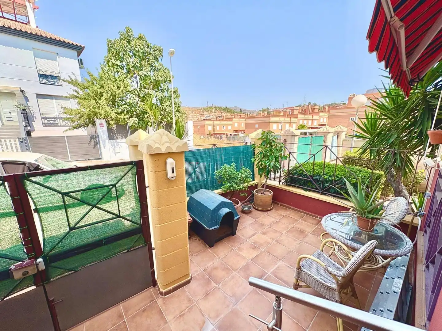 Terrassa de Casa adosada en venda en Vélez-Málaga amb Aire condicionat, Jardí privat i Terrassa