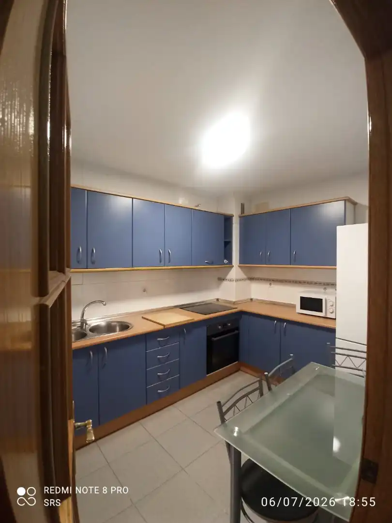 Cocina de Piso de alquiler en Málaga con Aire acondicionado, Terraza y Amueblado