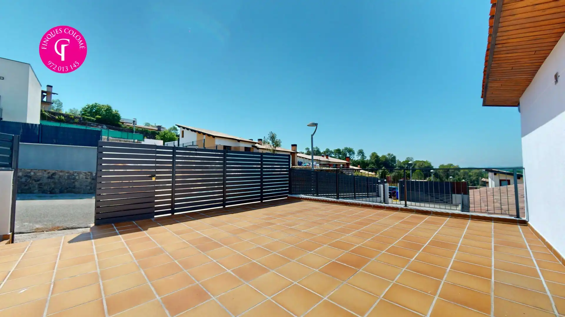 Terrace of Houses for sale in Sant Julià de Ramis  with Air Conditioner, Heating and Terrace