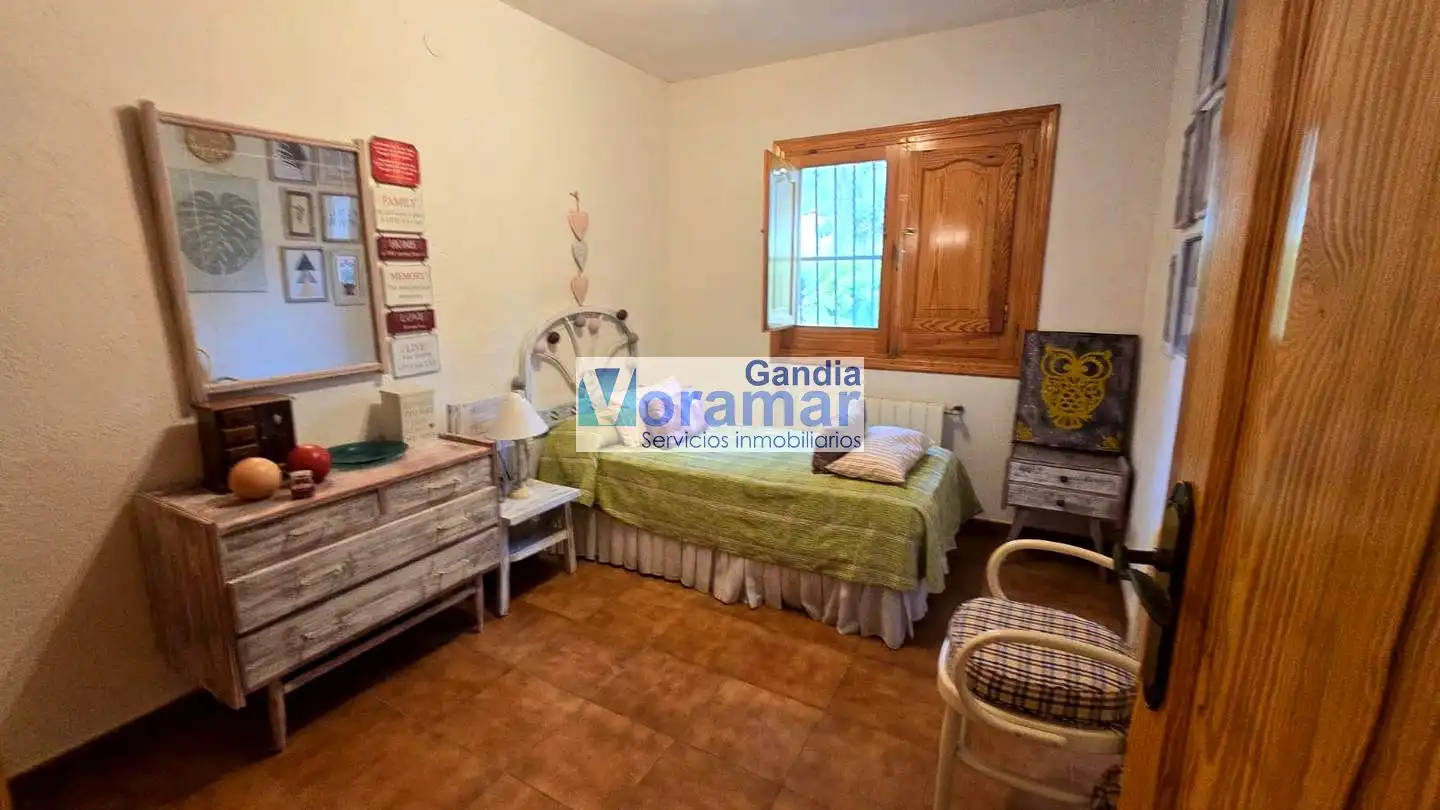 Jardín de Casa o chalet de alquiler en Barx con Jardín privado, Terraza y Piscina