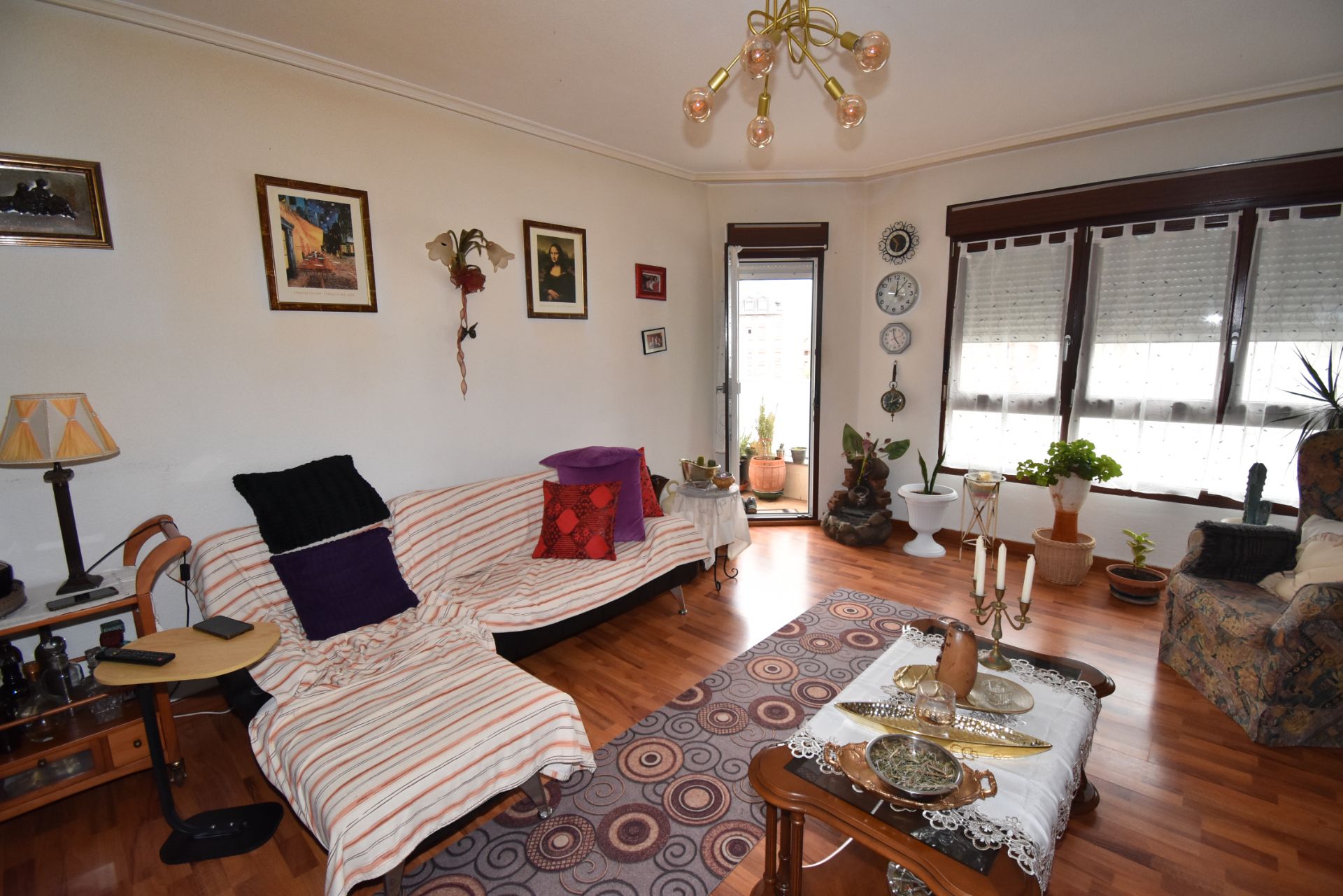 Living room of Flat for sale in Colindres  with Terrace and Furnished