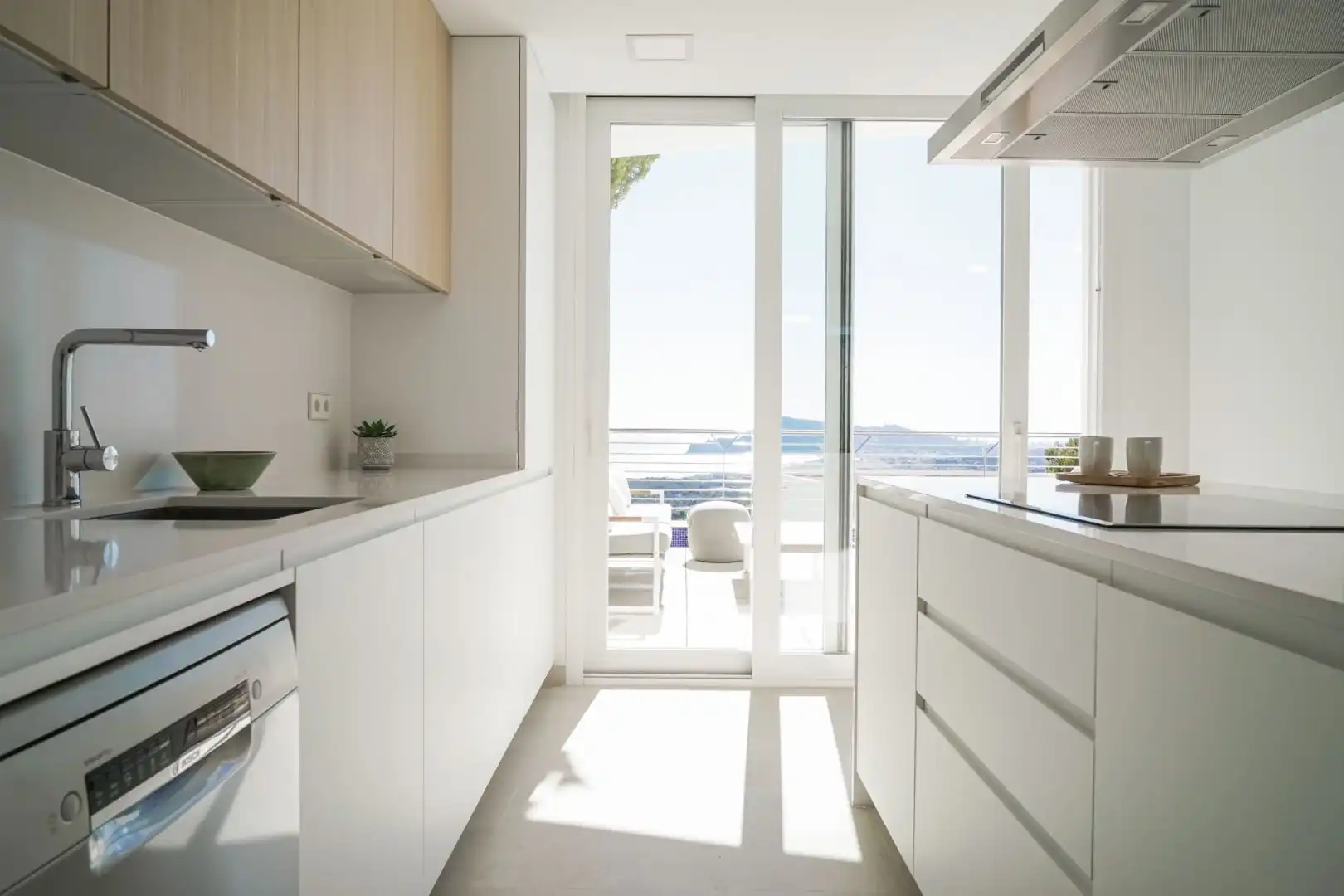 Cocina de Casa o chalet en venta en Altea con Aire acondicionado y Piscina