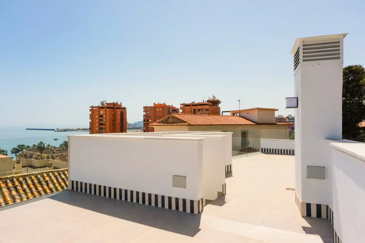 Terrassa de Dúplex en venda en Málaga amb Aire condicionat, Terrassa i Piscina