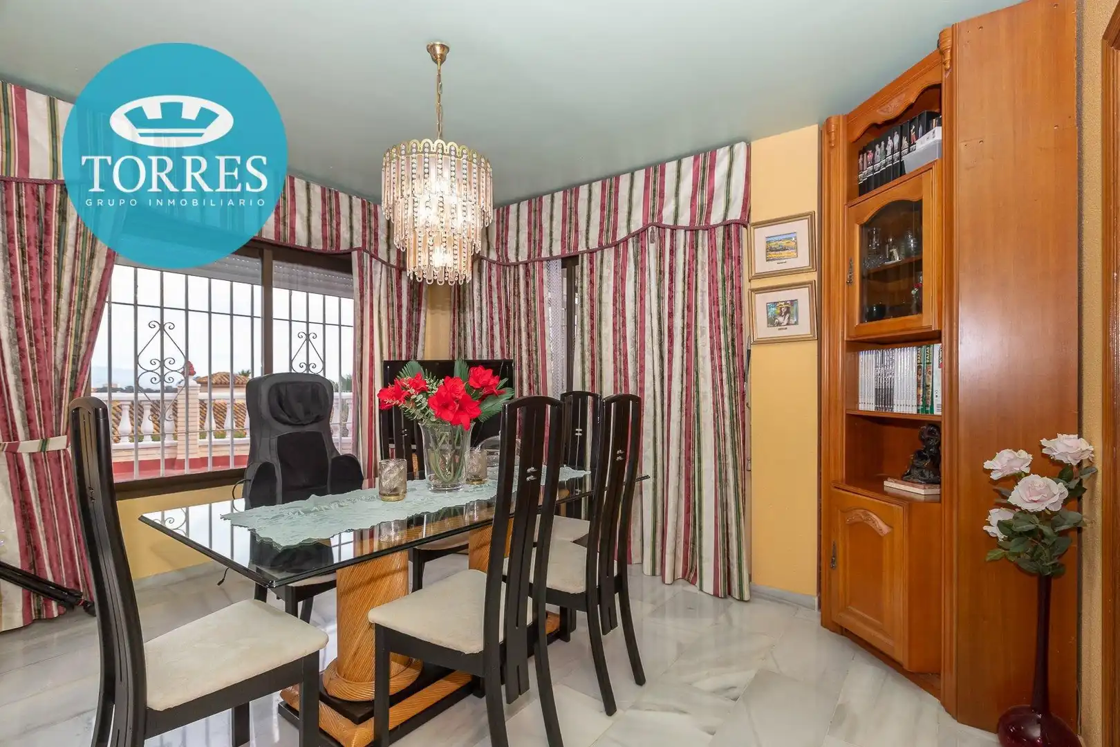 Comedor de Casa o chalet en venta en Málaga con Calefacción, Jardín privado y Terraza