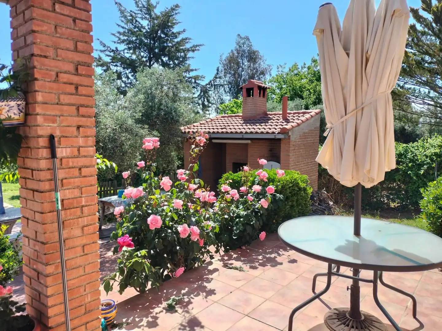 Jardín de Casa o chalet en venta en Almodóvar del Campo con Aire acondicionado, Calefacción y Terraza