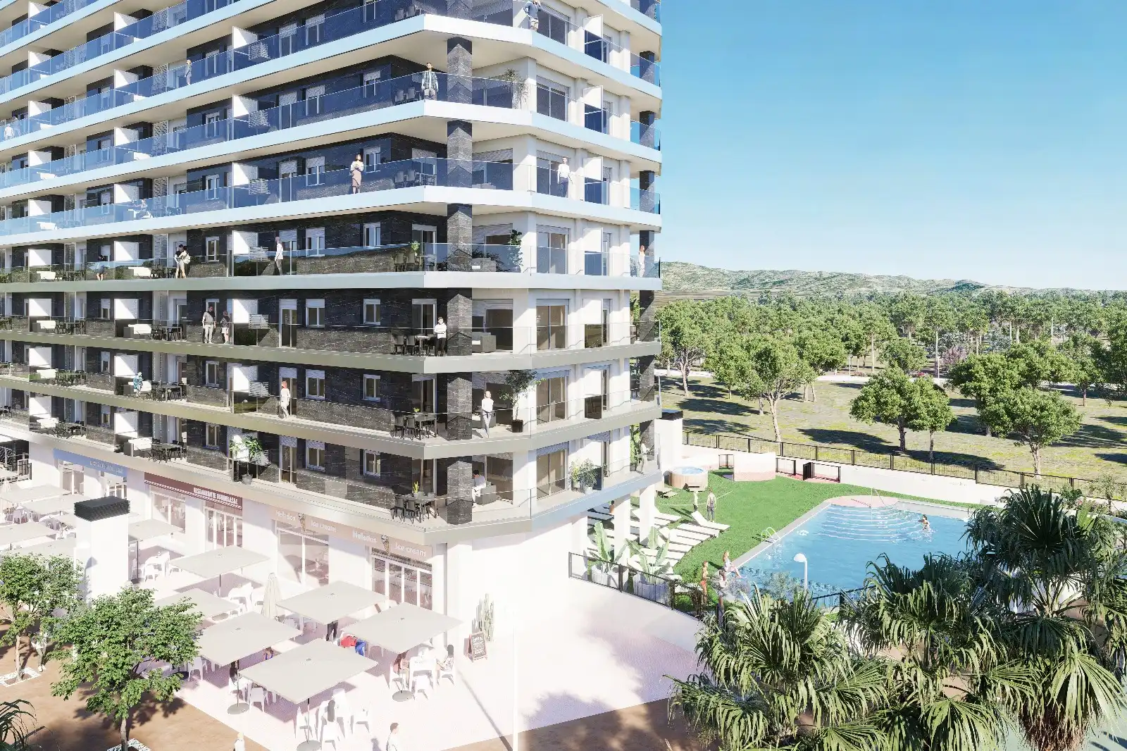 Dormitori de Apartament en venda en Cabanes amb Aire condicionat, Calefacció i Jardí privat