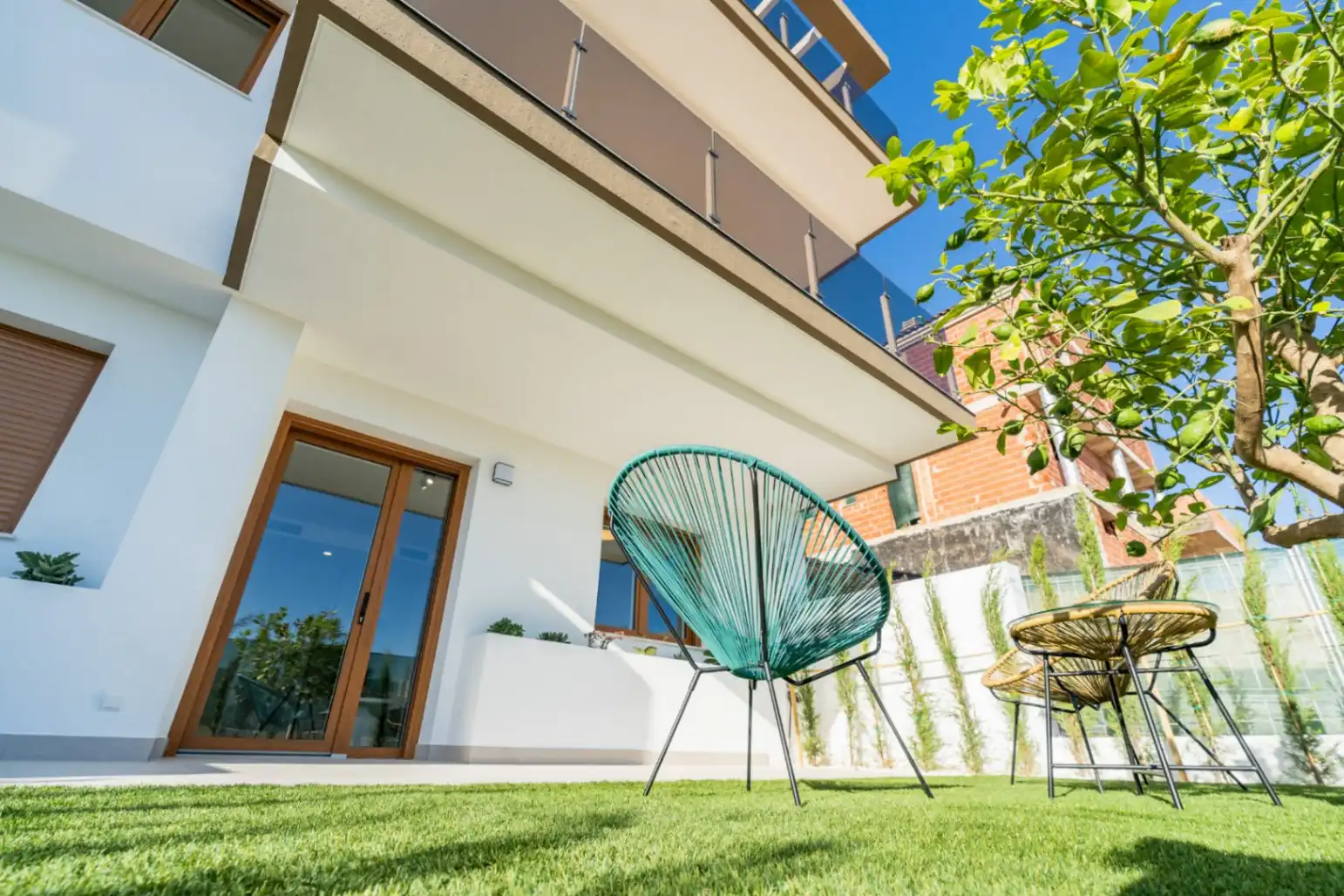 Terrassa de Casa adosada en venda en La Nucia amb Aire condicionat, Calefacció i Jardí privat