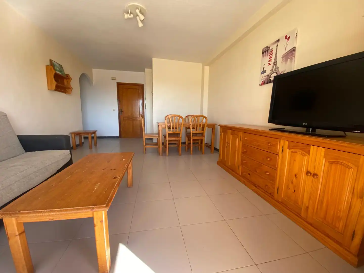 Sala de estar de Apartamento en venta en Xeraco con Amueblado