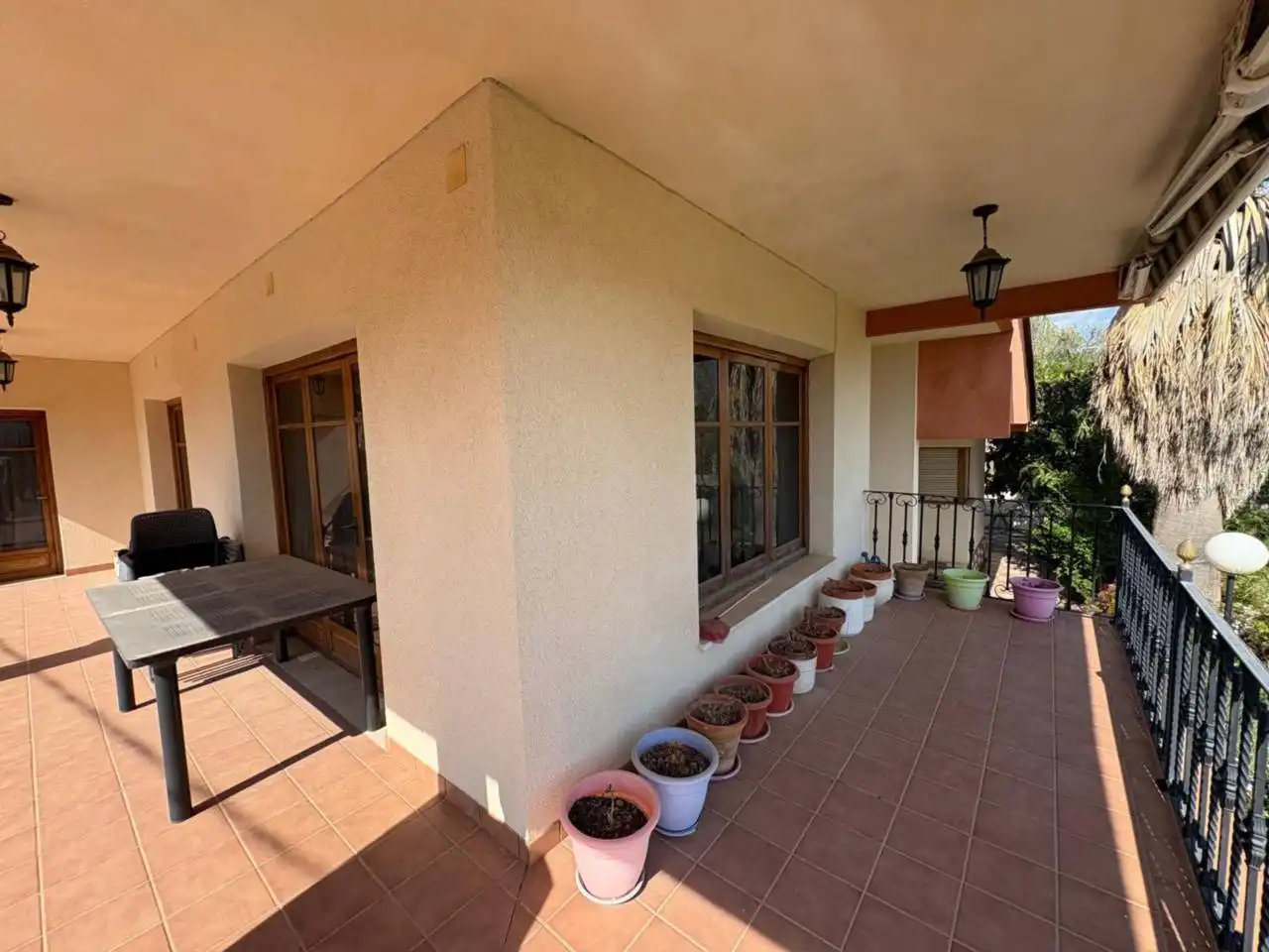 Terraza de Finca rústica en venta en Onil con Calefacción, Jardín privado y Terraza