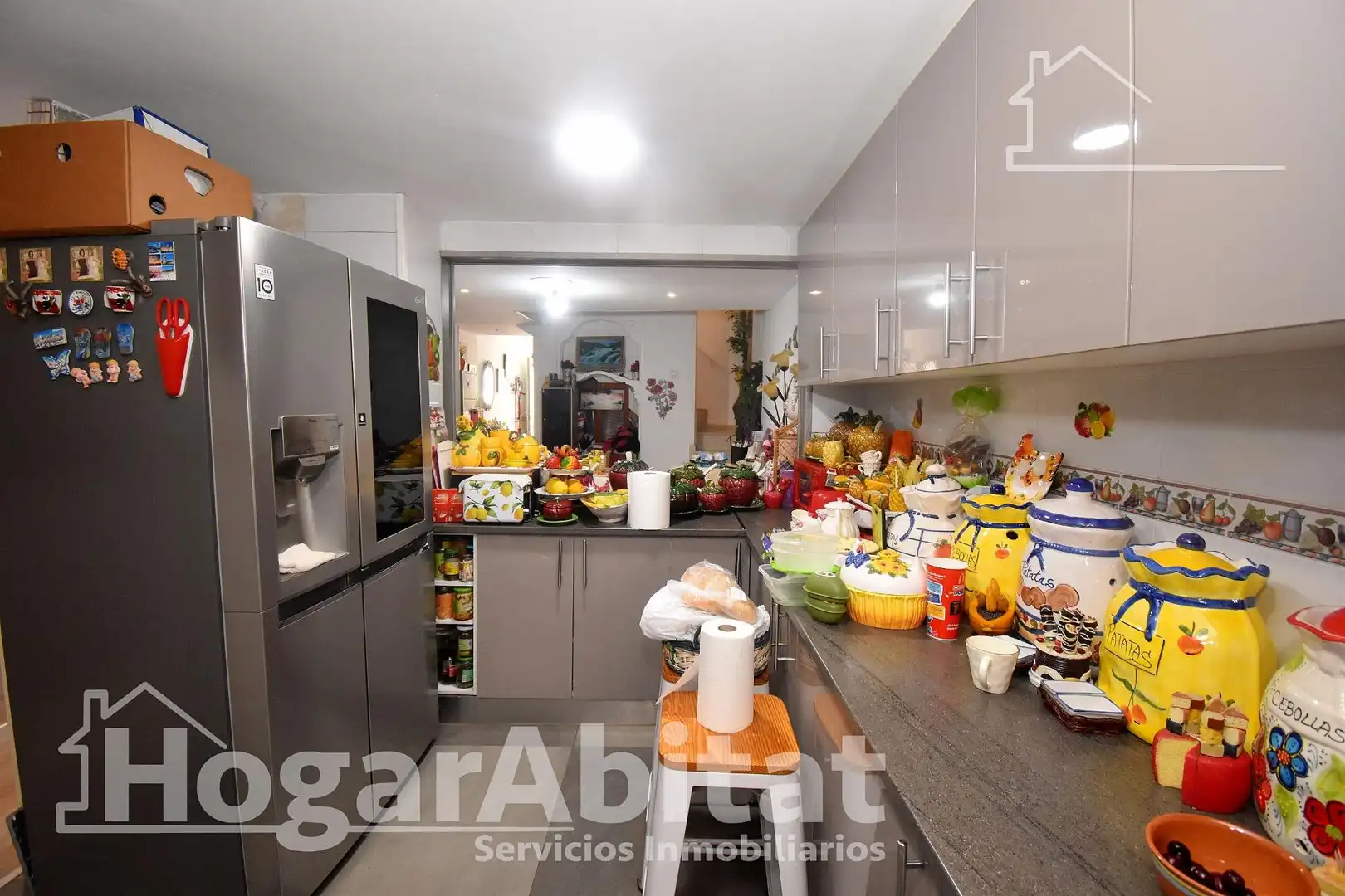Cocina de Casa o chalet en venta en Castellón de la Plana / Castelló de la Plana con Terraza