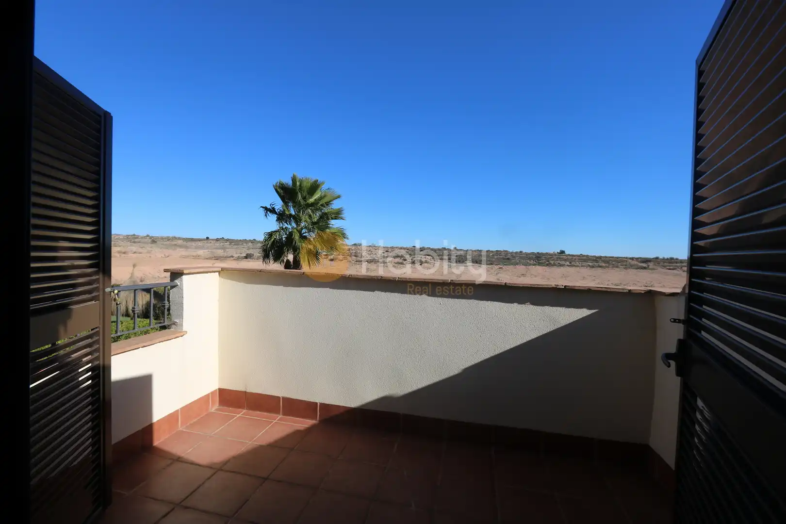 Terraza de Casa o chalet en venta en Fuente Álamo de Murcia con Aire acondicionado, Calefacción y Jardín privado