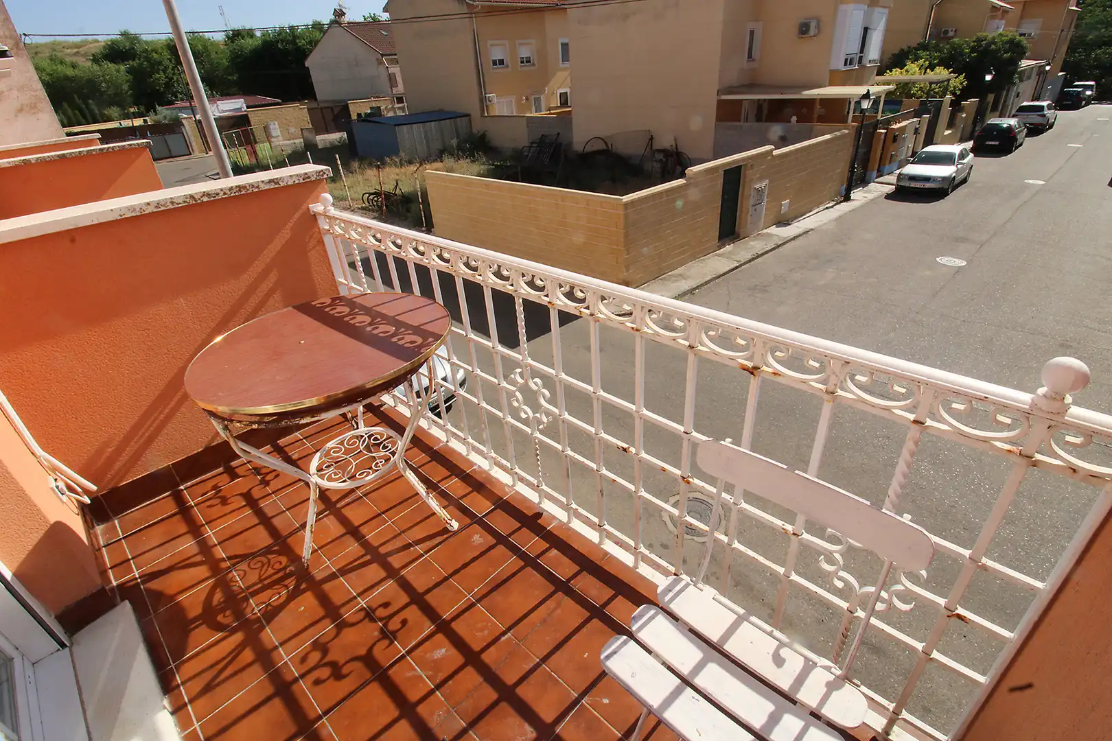 Balcony of Houses for sale in Uceda  with Air Conditioner, Heating and Private garden